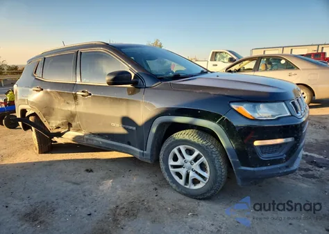 2018 Jeep Compass Sport z USA, uszkodzony, nr VIN 3C4NJDAB2JT153638